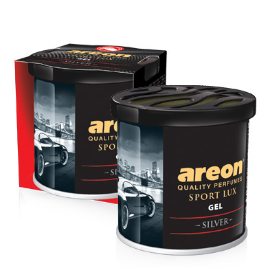AREON GEL CAN SPORT LUX - Silver 80g