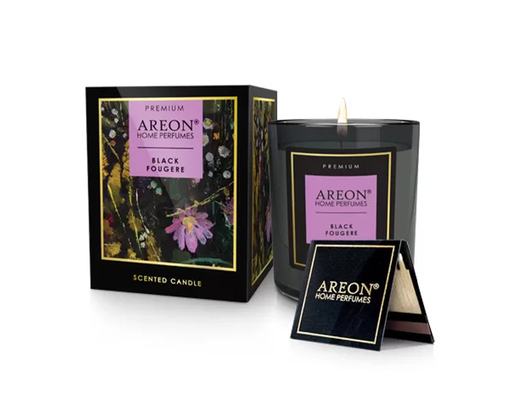 AREON SCENTED CANDLE 210 g - Black Fougere
